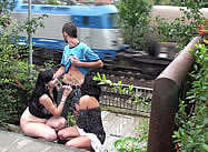 Pregnant Railway